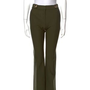 Derek Lam 8 Crosby Wide Leg Pants
Green
Mid-Rise
Zip & Button Closure